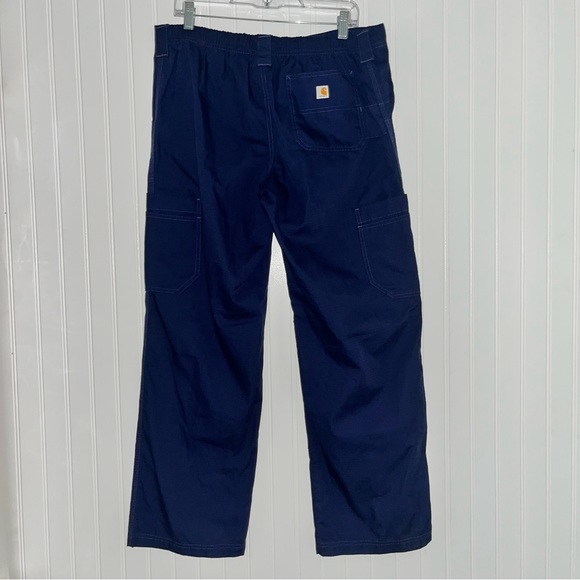 Carhartt mens size large medical scrub nursing cargo style pants - Picture 4 of 6